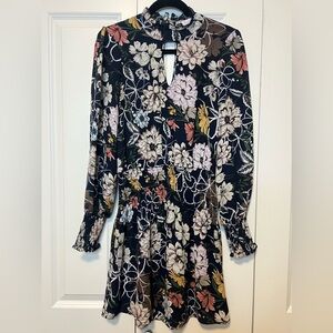 Women’s Floral Long Sleeve Dress